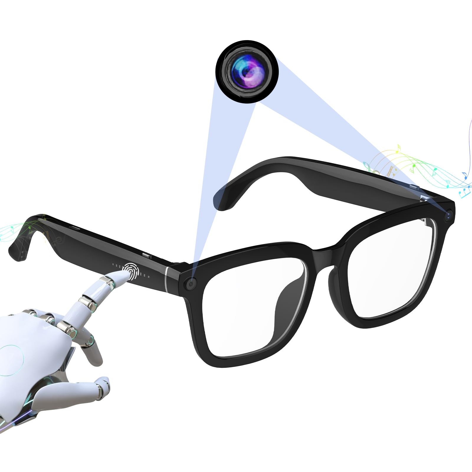 Smart Glasses AI and camera