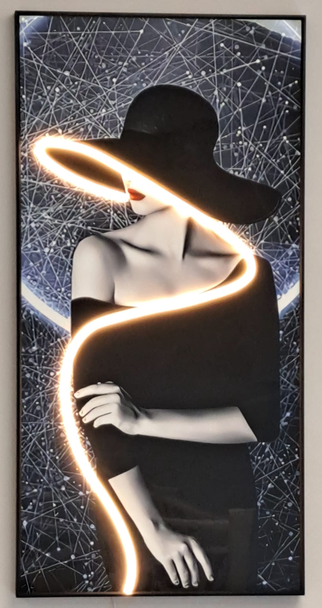 LED Wall Art - lady