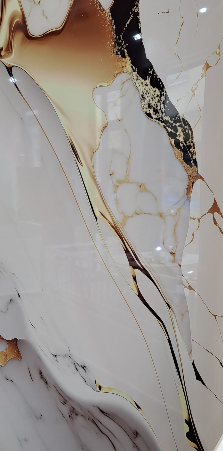 SPC Wall Pannels - 3mm (Golden) 