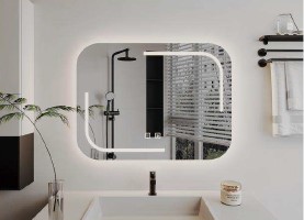 Luma Edge LED Wall Mirro 