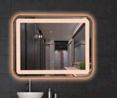 Aura Frame LED Wall Mirro