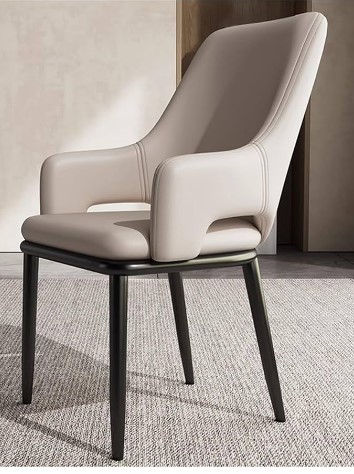 Dining Chair - Curve - Light Khaki